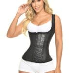 Faja Chaleco Reductor de Latex Tirante Grueso F2027D