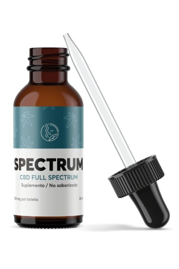 CBD Full Espectrum | Extracto de Cáñamo Puro 500 mg para Estrés, Sueño y Dolor