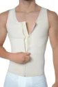 Faja Chaleco Masculino Con Cierre Y Broche Interno Alta Compresión FP1053