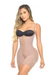 Faja Short Con Tirantes Ajustables Y Broches Realce Maxi FP5028