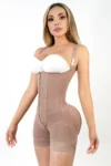 Faja Short Con 9 Varillas Y 4 Broches Realce Maxi Glúteos Curva Mágica FP1491