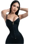 Corset Exterior Con Copa Brasier Ceñidor De Cintura Y 15 Varillas CS0334