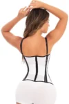 Corset Exterior Con Copa Y Cintas Realce Con 15 Varillas CS0340