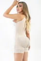 Faja Short Con 9 Varillas Y 4 Broches Realce Maxi Glúteos Curva Mágica FP1491