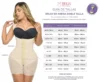 Short Push Up Pierna Larga Doble Talla Realce Bootylicious Sherlyn FP1314