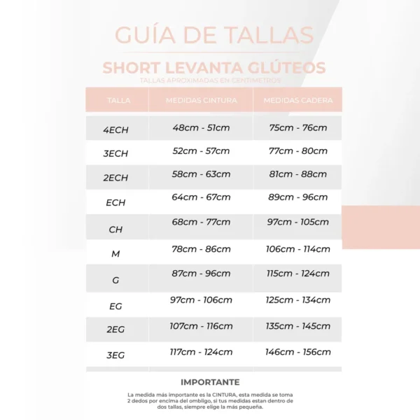 Short Faja Push Up 4 Niveles De Ajuste Realce UltraSecret Divino Secreto FP1351