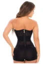 Corset Uso Exterior Ceñidor De Cintura Con Broches Y Cierre Seducción CS0319