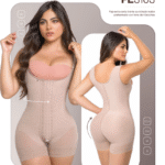 Faja Extra Corta Tirante Acolchado Realce Prehormado Con Forro De 4 Broches – Power Up Maxi FE3103