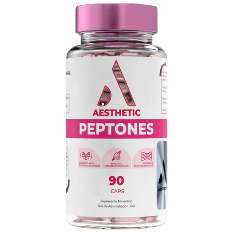 Capsulas con peptonas - Aesthetic Peptones - Mejora Tu Físico de Forma Natural